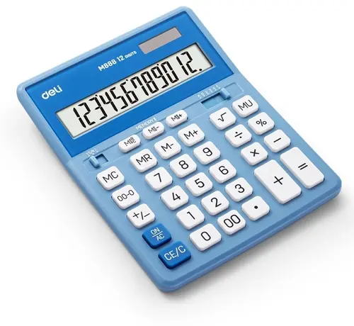 ����������� ���������� Deli EM888A-BL �������/����� 12-����. (EM888A-BL) (�������� 20 ��.)