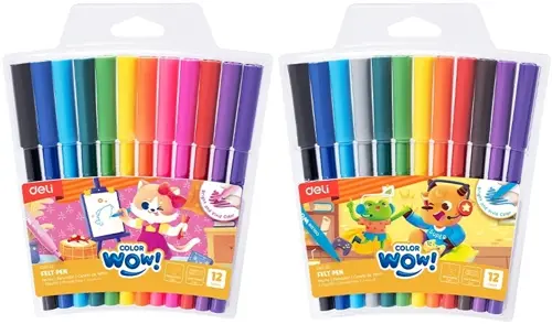  Deli EC165-12 Colorwow .  .    12. (12.) (EC165-12) ( 12 .)