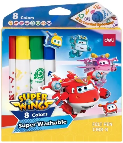 ���������� Deli EC168-8 Super Wings ���������� ���. ���������� (EC168-8) (�������� 24 ��.)