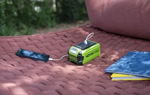 ������� �������������� Greenworks G40USB2 40� 2�� Li-Ion (2939407) (2939407)