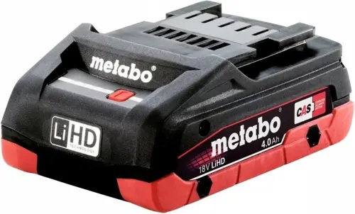 Батарея аккумуляторная Metabo LiHD 18В 4Ач Li-Ion (625367000) (625367000) Батарея аккумуляторная Metabo LiHD 18В 4Ач Li-Ion (625367000) (625367000)