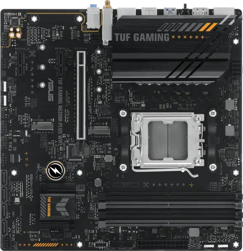 ����������� ����� Asus A620M-F GAMING WIFI Socket AM5 AMD A620 2xDDR5 mATX AC`97 8ch(7.1) 2.5Gg RAID+HDMI (A620M-F GAMING WIFI)