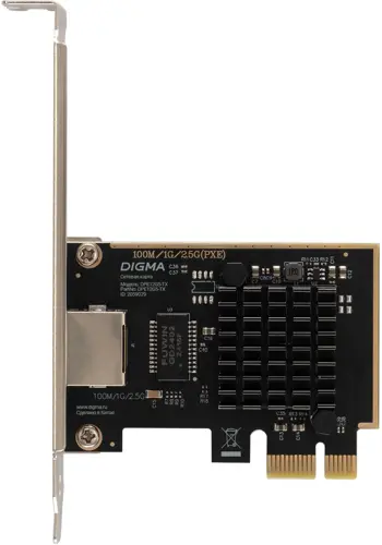   2.5G Ethernet Digma DPE12G5-TX PCI Express (DPE12G5-TX)