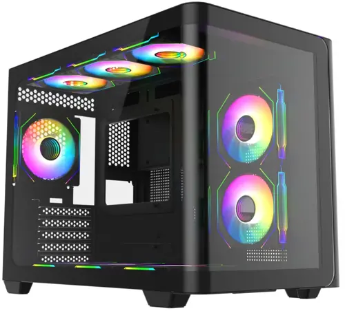 ������ Bloody BD-CC112 ������ ��� �� mATX 9x120mm 2xUSB3.0 audio bott PSU (BD-CC112-BK)