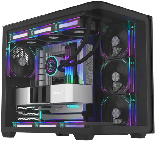 ������ Bloody BD-CC113 ������ ��� �� ATX 10x120mm 2xUSB3.0 audio bott PSU (BD-CC113-BK)