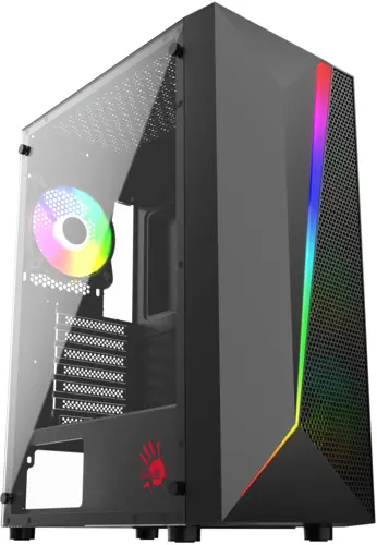 Корпус Bloody BD-CC106 черный без БП ATX 8x120mm 1xUSB2.0 1xUSB3.0 audio bott PSU (BD-CC106-BK) Корпус Bloody BD-CC106 черный без БП ATX 8x120mm 1xUSB2.0 1xUSB3.0 audio bott PSU (BD-CC106-BK)