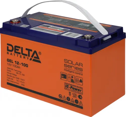 Батарея для ИБП Delta GEL 12-100 12В 100Ач (GEL 12-100) Батарея для ИБП Delta GEL 12-100 12В 100Ач (GEL 12-100)
