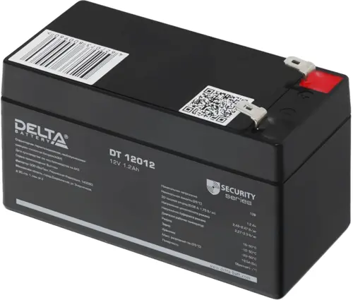 Батарея для ИБП Delta DT 12012 12В 1.2Ач (DT 12012) Батарея для ИБП Delta DT 12012 12В 1.2Ач (DT 12012)