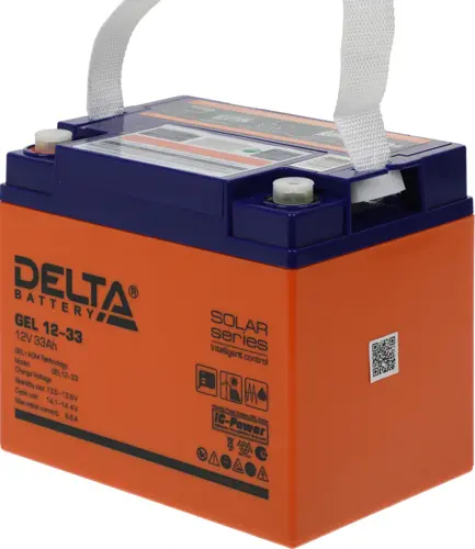 Батарея для ИБП Delta GEL 12-33 12В 33Ач (GEL 12-33) Батарея для ИБП Delta GEL 12-33 12В 33Ач (GEL 12-33)