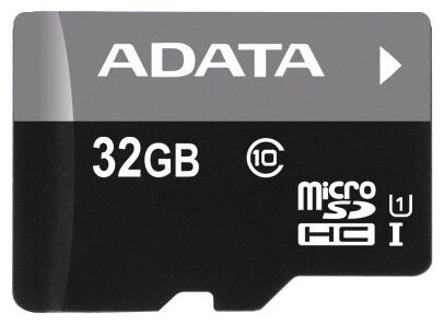   microSDHC 32GB A-Data AUSDH32GUICL10-RA1 + adapter (AUSDH32GUICL10-RA1)