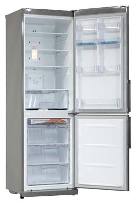 Холодильник LG GA-B409SMQA нержавеющая сталь (двухкамерный) (GA-B409SMQA)
