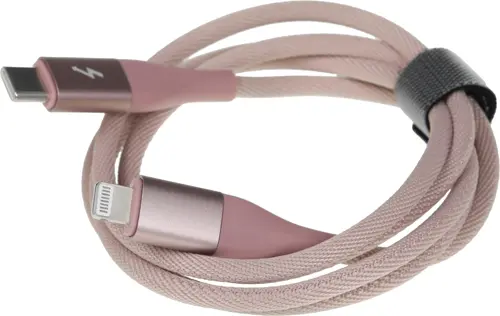 ������ Solove DW5 DW5 PINK RUS USB Type-C (m)-Lightning (m) 1� ������� (DW5 PINK RUS)