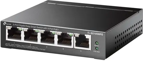 TP-Link TL-SG105MPE (L2) 5x1/ 4PoE+ 120W  (TL-SG105MPE)