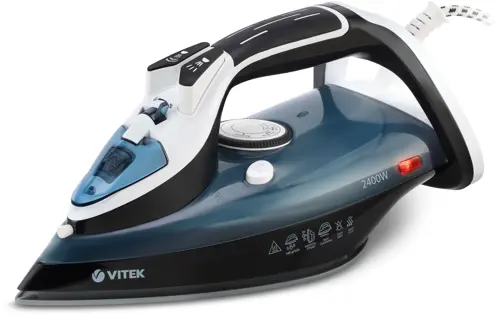 Утюг Vitek VT-8304 2400Вт черный/белый/синий (VT-8304) Утюг Vitek VT-8304 2400Вт черный/белый/синий (VT-8304)