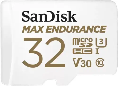   microSDXC 32GB Sandisk SDSQQVR-032G-GN6IA Max Endurance + adapter (SDSQQVR-032G-GN6IA)