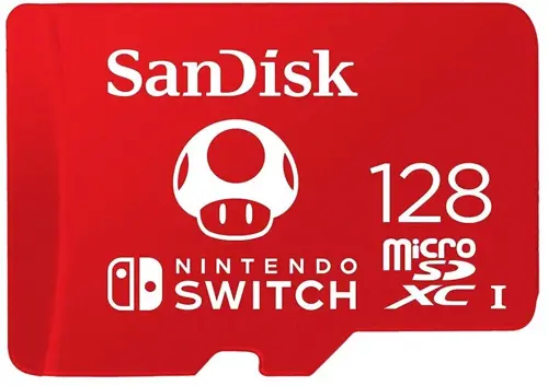   microSDXC 128GB Sandisk Nintendo Switch (SDSQXAO-128G-GN3ZN)