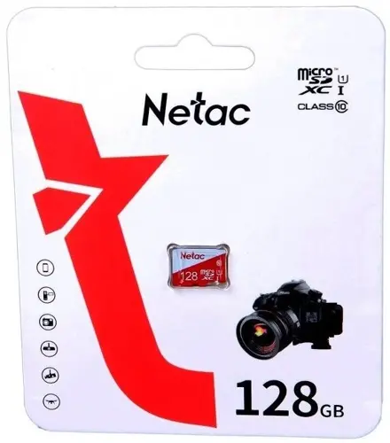   microSDXC 128GB Netac NT02P500ECO-128G-S P500 Eco w/o adapter (NT02P500ECO-128G-S)