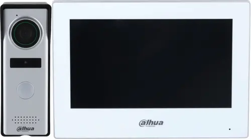 Комплект домофона Dahua DHI-KTH01 белый (DHI-KTH01) Комплект домофона Dahua DHI-KTH01 белый (DHI-KTH01)