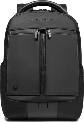 Рюкзак Piquadro Orion CA6620S136/N черный ткань/натур.кожа (CA6620S136/N) Рюкзак Piquadro Orion CA6620S136/N черный ткань/натур.кожа (CA6620S136/N)