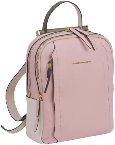 Рюкзак женский Piquadro Circle CA5566W92/ROBI пудровый кожа (CA5566W92/ROBI) Рюкзак женский Piquadro Circle CA5566W92/ROBI пудровый кожа (CA5566W92/ROBI)