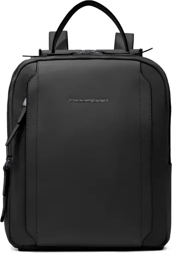 Рюкзак женский Piquadro Lyra CA5566W92T/N черный ткань/натур.кожа (CA5566W92T/N) Рюкзак женский Piquadro Lyra CA5566W92T/N черный ткань/натур.кожа (CA5566W92T/N)