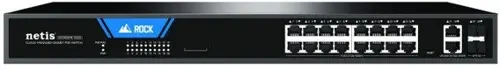  Netis ST220GPR-2G2S (L2) 18x1/ 2SFP 16PoE 225W  (ST220GPR-2G2S)