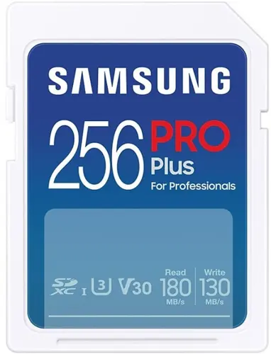   SDXC 256GB Samsung MB-SD256S Pro PLUS V30 w/o adapter (MB-SD256S)