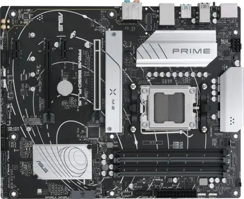 ����������� ����� Asus PRIME B650-PLUS-CSM Socket AM5 AMD B650 4xDDR5 ATX AC`97 8ch(7.1) 2.5Gg RAID+HDMI+DP (PRIME B650-PLUS-CSM)