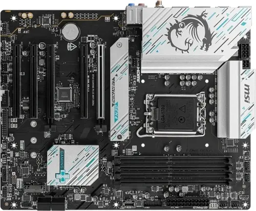   MSI B760 GAMING PLUS WIFI DDR4 Soc-1700 Intel B760 4xDDR4 ATX AC`97 8ch(7.1) 2.5Gg+HDMI+DP (B760 GAMING PLUS WIFI DDR4)