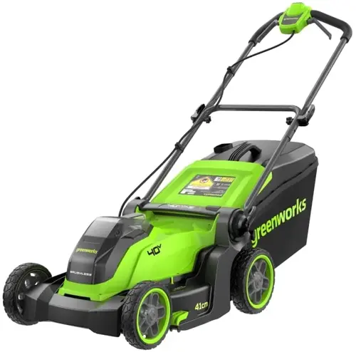 Газонокосилка роторная Greenworks GD40LM411 (2521007) (2521007) Газонокосилка роторная Greenworks GD40LM411 (2521007) (2521007)