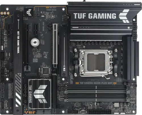 Материнская плата Asus TUF GAMING B650E-PLUS WIFI Socket AM5 AMD B650 4xDDR5 ATX AC`97 8ch(7.1) 2.5Gg RAID+HDMI+DP (TUF GAMING B650E-PLUS WIFI) Материнская плата Asus TUF GAMING B650E-PLUS WIFI Socket AM5 AMD B650 4xDDR5 ATX AC`97 8ch(7.1) 2.5Gg RAID+HDMI+DP (TUF GAMING B650E-PLUS WIFI)