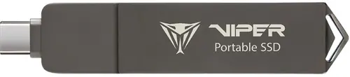Накопитель SSD Patriot USB3.2 Gen2 512GB PVP30512G28UDG PVP30 Viper черный (PVP30512G28UDG) Накопитель SSD Patriot USB3.2 Gen2 512GB PVP30512G28UDG PVP30 Viper черный (PVP30512G28UDG)