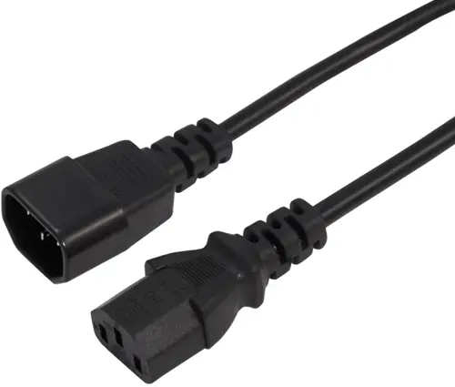 Шнур питания Rexant 04-2723 C14-C13 проводник.:3x0.75мм2 1.8м 220В черный (04-2723) Шнур питания Rexant 04-2723 C14-C13 проводник.:3x0.75мм2 1.8м 220В черный (04-2723)