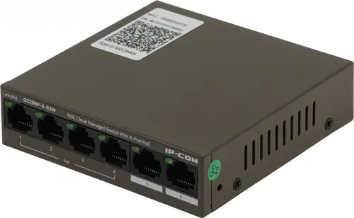  IP-Com G2206P-4-63W (L2) 6x1/ 4PoE 58W  (G2206P-4-63W)