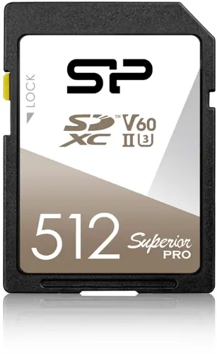 ���� ����� SDXC 512GB Silicon Power SP512GBSDXJV6V10 Superior Pro V60 w/o adapter (SP512GBSDXJV6V10)