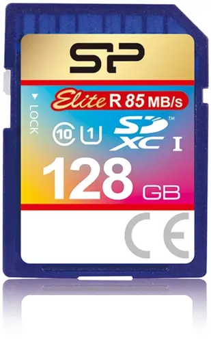   SDXC 128GB Silicon Power SP128GBSDXAU1V10 Elite w/o adapter (SP128GBSDXAU1V10)