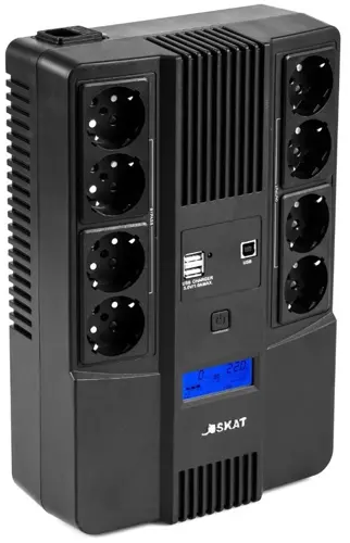 БАСТИОН Источник бесперебойного питания Бастион 1000-AID-IN-1x9-8 600Вт 1000ВА черный (8934) БАСТИОН Источник бесперебойного питания Бастион 1000-AID-IN-1x9-8 600Вт 1000ВА черный (8934)