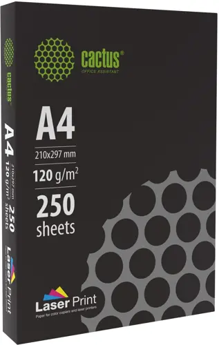 ������ Cactus CS-LPA4120250 A4 ����� A/120�/�2/250�./����� CIE170% ��� �������� ������ (CS-LPA4120250)