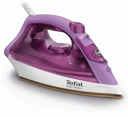 Утюг Tefal Steam Essential 2 FV1955E0 1400Вт фиолетовый/белый (1830008321) Утюг Tefal Steam Essential 2 FV1955E0 1400Вт фиолетовый/белый (1830008321)