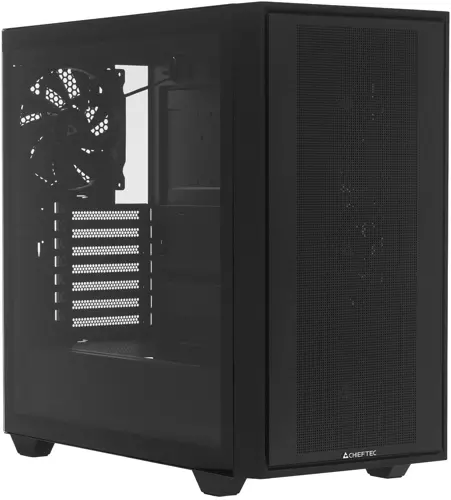 ������ Chieftec Night Hunter ������ ��� �� E-ATX 11x120mm 3x140mm 1xUSB3.1 audio bott PSU (GS-03B-BLK-OP)
