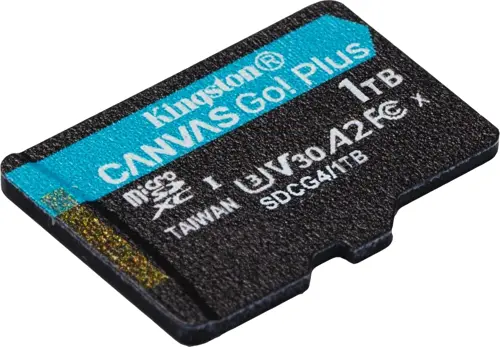   microSDXC 1TB Kingston SDCG4/1TB Canvas Go! Plus V10 A2 + adapter (SDCG4/1TB)