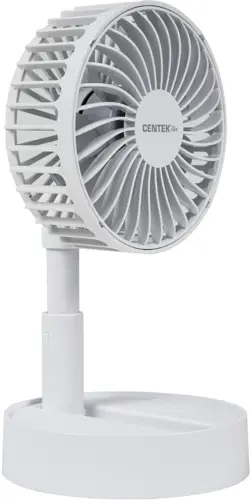 Вентилятор настольный Centek CT-5044 4Вт скоростей:3 белый (CT-5044) Вентилятор настольный Centek CT-5044 4Вт скоростей:3 белый (CT-5044)