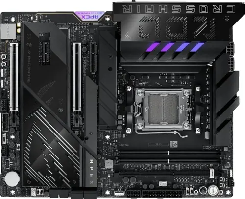 ����������� ����� Asus ROG CROSSHAIR X870E APEX Socket AM5 AMD X870E 2xDDR5 ATX AC`97 8ch(7.1) 5Gigabit RAID (ROG CROSSHAIR X870E APEX)
