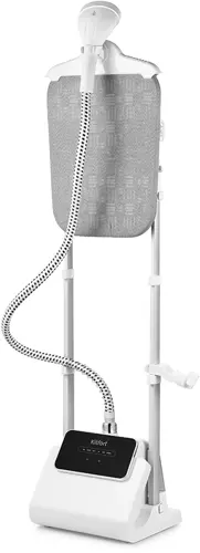 Отпариватель напольный Kitfort КТ-9122 1800Вт белый/серый (КТ-9122) Отпариватель напольный Kitfort КТ-9122 1800Вт белый/серый (КТ-9122)