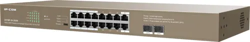  IP-Com G1118P-16-250W (L2) 16x1/ 2x(1000BASE-T/SFP) 2SFP 16PoE 230W  (G1118P-16-250W)