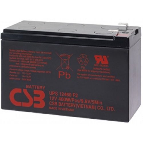 Батарея для ИБП CSB UPS12460 F2 12В 9Ач (UPS12460 F2) Батарея для ИБП CSB UPS12460 F2 12В 9Ач (UPS12460 F2)