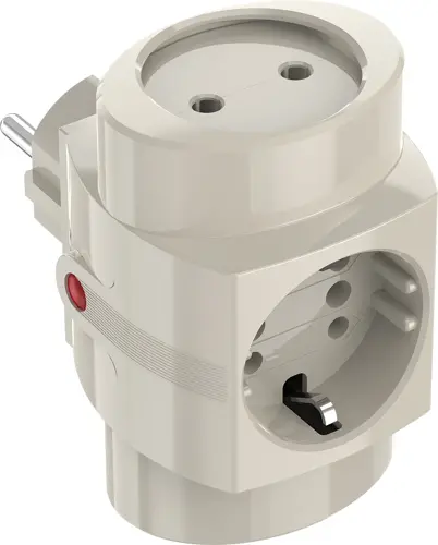 Сетевой разветвитель Pilot TR (3 розетки) белый (коробка) (186) Сетевой разветвитель Pilot TR (3 розетки) белый (коробка) (186)