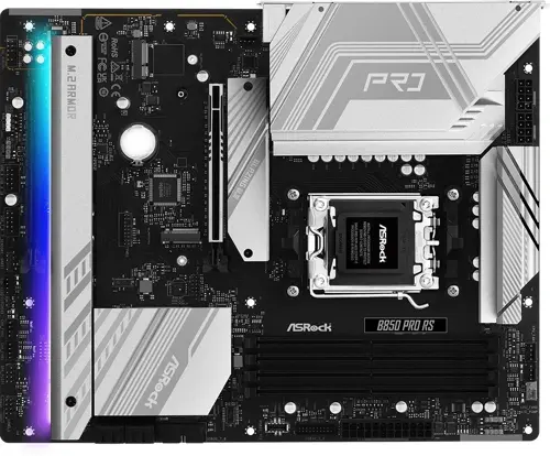 ����������� ����� Asrock B850 PRO RS Socket AM5 AMD B850 4xDDR5 ATX AC`97 8ch(7.1) 2.5Gg RAID+HDMI (B850 PRO RS)