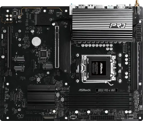 ����������� ����� Asrock B850 PRO-A WIFI Socket AM5 AMD B850 4xDDR5 ATX AC`97 8ch(7.1) 2.5Gg RAID+HDMI (B850 PRO-A WIFI)