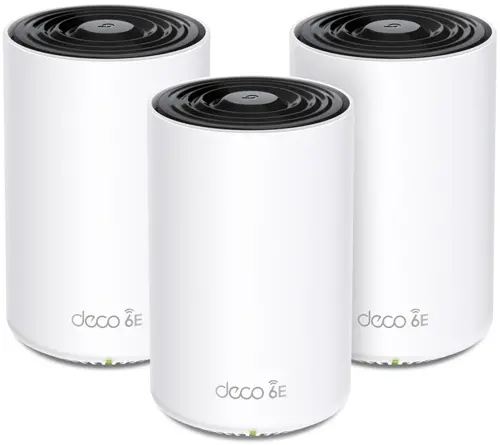 ��������� Mesh ������ TP-Link Deco XE75 (DECO XE75(3-PACK)) AXE5400 10/100/1000BASE-TX ����� (����.:3��) (DECO XE75(3-PACK))